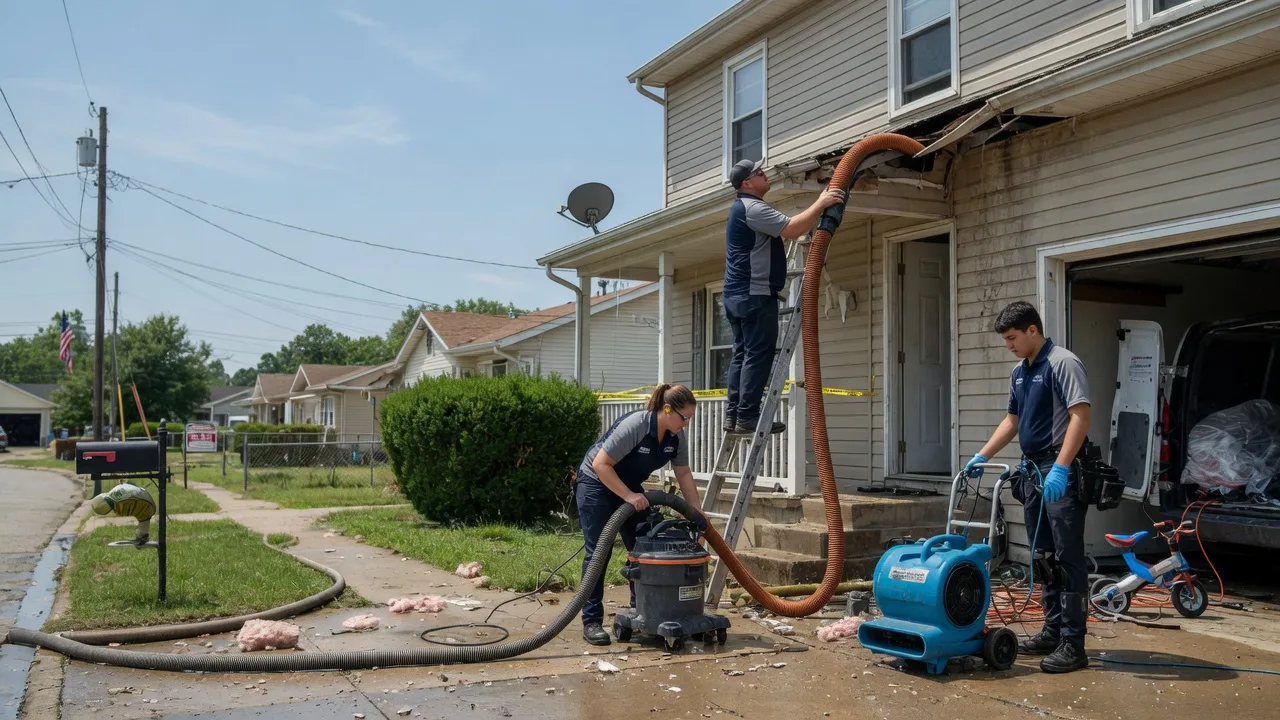 Water Damage Restoration in Lincolnville, KS near me